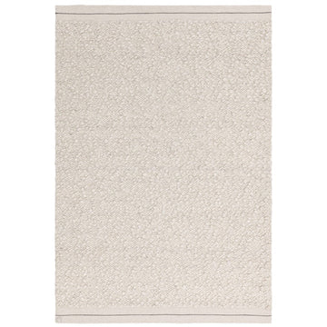 Elm Modern Plain Shimmer Hand-Woven Chunky Textured Varied Size Boucle High-Density Heavyweight Wool & Viscose Blend Looped Pile Ivory Rug-Asiatic Carpets-Rug Love - The Most Loved Rug Store